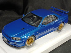 日産スカイラインGT-R(R34)|AUTO ART