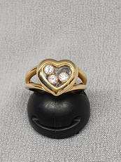 ハッピーダイヤモンドハートリング|CHOPARD/750