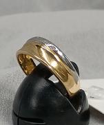 コンビデザインリング|PT900/K18