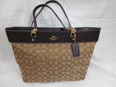 シグネチャートートバッグキャンバス|COACH