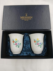 波の戯れ スイートピー 食器 タンブラー×2|Meissen