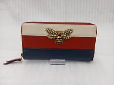 クイーンマーガレットラウンドファスナー|GUCCI