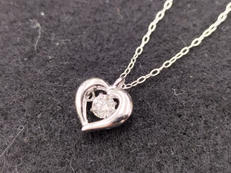 ネックレス|K10WG(引き輪以外)