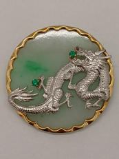 翡翠ペンダントトップ|K18/PT900