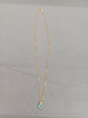 K18ネックレス ※破損あり|_