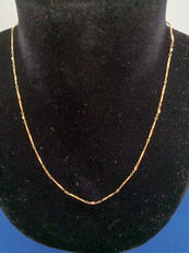 K18ネックレス|_