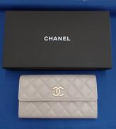 シングルフラップ財布|CHANEL