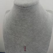 K18WGネックレス|-