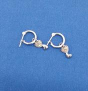K14WGピアス|_