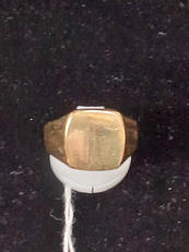 K18印台リング|K18