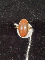 石付きリング|K18 石付き