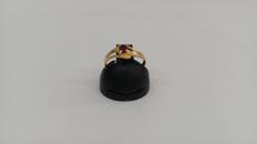 K18石付きリング|K18