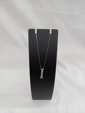 グリーンストーンネックレス|PT850