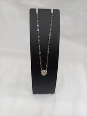 ハートチェーンダイヤネックレス|PT1000/PT950