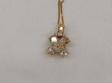 ダイヤモンドネックレス|K18