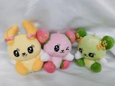 ポップンベリー ぬいぐるみ小 3体セット|バンダイ