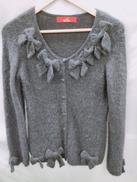 モヘアカーディガン ブラック|ピンクハウス