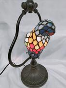 ステンドグラスランプ オウム|-