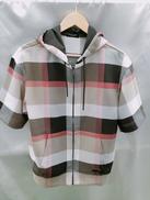 半袖ジップパーカー|BLACK LABEL　CREST BRIDGE