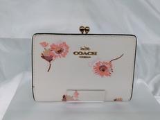 二つ折りがま口財布|COACH