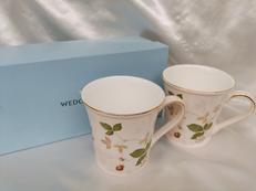 WILD　STRAWBERRY　カップ2個セット|WEDGWOOD