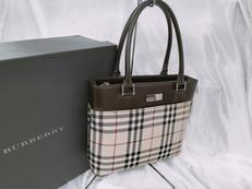 ノバチェックハンドバッグ|BURBERRY