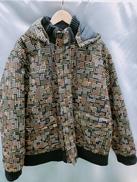 ドット柄 中綿ワークジャケット|CARHARTT