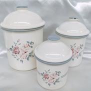 ホーローキャニスター3個セット|IMANE イマン