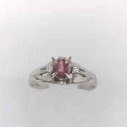 K14WGリング（赤石付）|20250721