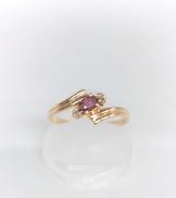 K18赤石付リング|20250930