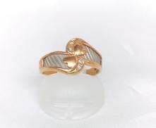 K18/PT900コンビリング(石付き)|2025/10/14