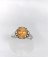 PT900リング　オレンジ石付|20251210