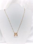 K18 ネックレス(石付)|1.8㌘(総重量)