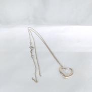 オープンハート シルバーネックレス|TIFFANY&CO.