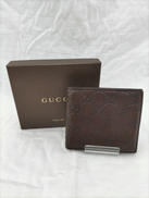 レザー二つ折り財布|GUCCI