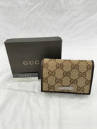 GGキャンバス カードケース|GUCCI