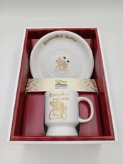 金彩色のカップ&ソーサー|コメダ珈琲×有田焼