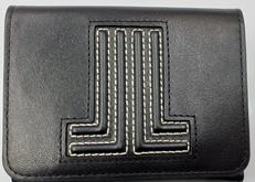 三つ折りレザーウォレット|LANVIN EN BLUE