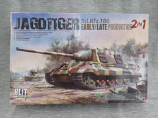 /35 ヤークトティーガー Sd.Kfz.186 前/後期型|TAKOM