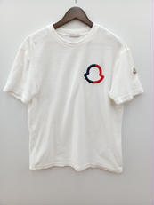 パイル地ロゴ刺繍T/Sサイズ|MONCLER