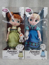 【未開封品】アナと雪の女王　アナとエルサ２体セット|DISNEYSTORE