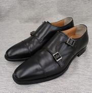 ダブルモンクストラップシューズ/HIROKAWA|SCOTCH GRAIN