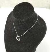 K18WGネックレス|-