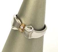 Pt900リング|一部K18