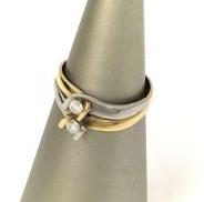 K18/Pt900コンビリング|020刻印