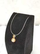 K18/Pt900ネックレス|チェーン750トップK18PT900刻印