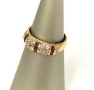 K18リング|R0.60 S1.00刻印