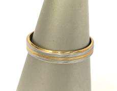 K18/Pt850コンビリング|-