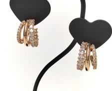 ミニフープピアス|SWAROVSKI