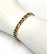 K18喜平ブレスレット|2面シングル